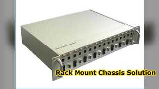 16 slots rackgemonteerd chassis Netwerkmediaconversie