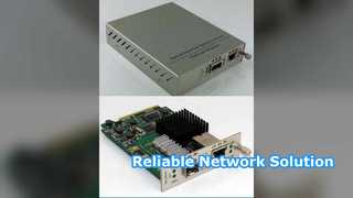 Managed Media Converter Betrouwbare netwerkverbinding